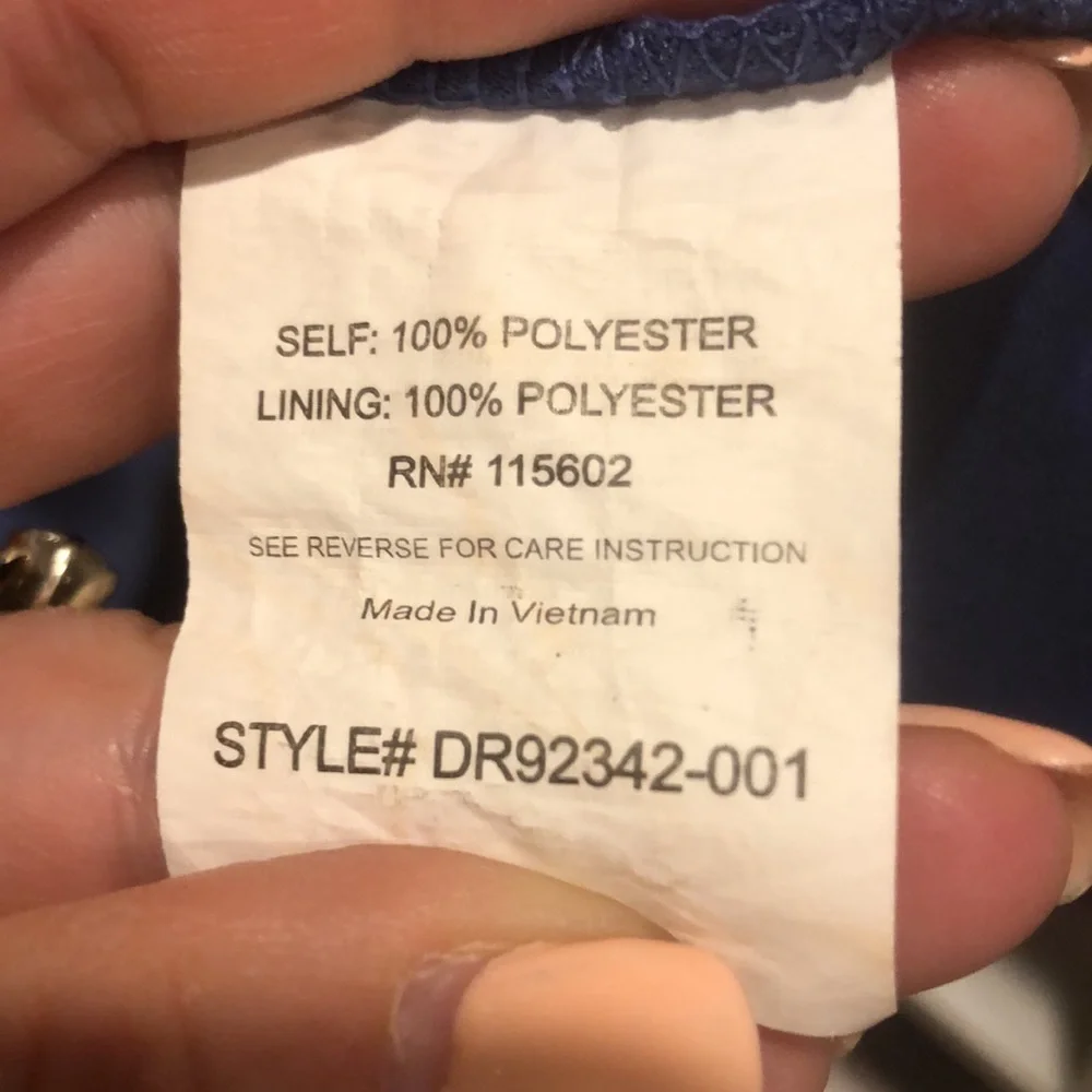 Royal blue Lush sundress - Picture 8 of 8